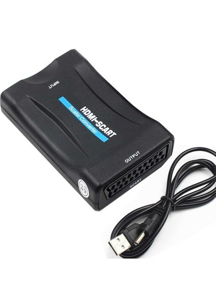 HDMI To Scart Av 1080P/720P Çevirici Dönüştürücü Adaptör 4363 modelleri