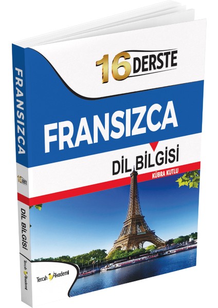 16 Derste Fransızca Dilbilgisi Gramer Türkçe Açıklamalı (Enzo Kagıt 2. Hamur)
