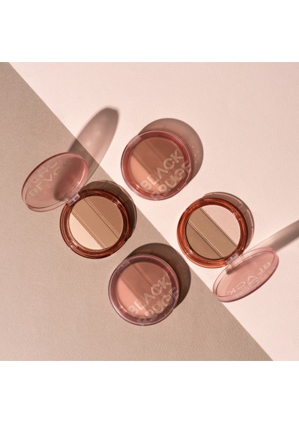 Soğuk Alt Tonlu Mat 3'lü Toz Kontür Paleti & Highlighter Sabitleyici Pudra U02 Vintage Mood