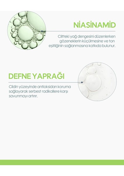 Niacinamide Serum Siyah Nokta Gözenek ve Koyu Leke Karşıtı Cilt Serumu (30 Ml) indirimleri