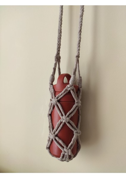 Örümcek desenli 1L su matarası ve şık şişe kılıfı, taşınabilir tasarım, kahverengi indirimleri