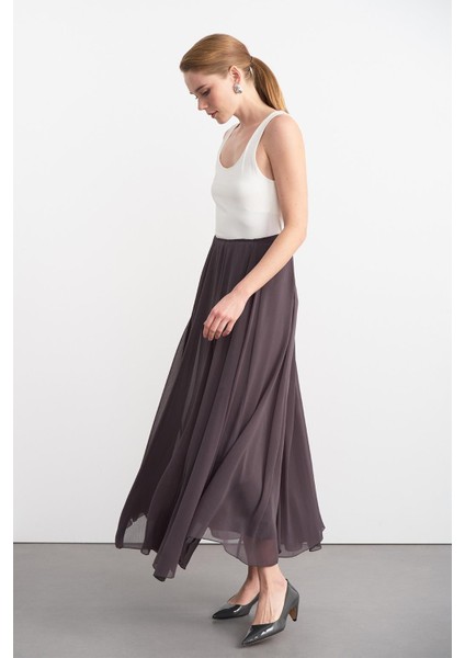 Eva Parçalı Uzun Etek Antrasit fiyatları