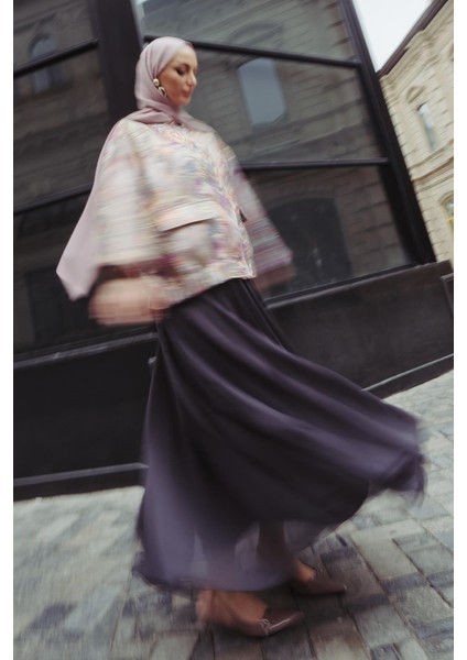 Eva Parçalı Uzun Etek Antrasit indirimleri