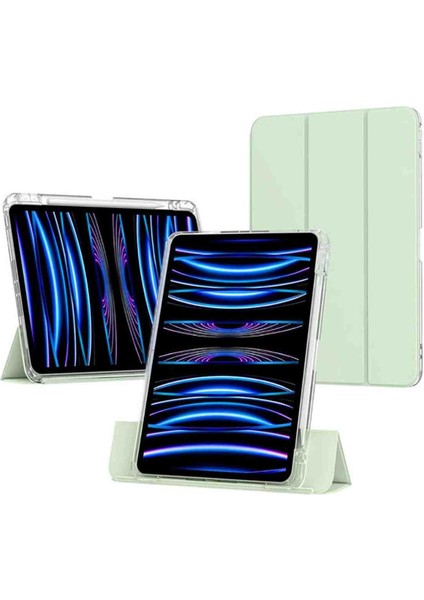 iPad Pro 13 2024 Uyumlu Airbagli Manyetik Ayrılabilen Fuchsia Sliding Tablet Kılıfı fırsatları