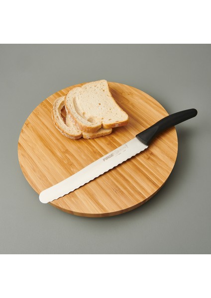 Deluxe Ekmek Bıçağı - Siyah - 18 cm