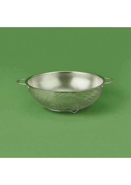 Paslanmaz Çelik Süzgeç - Gri - 25 cm