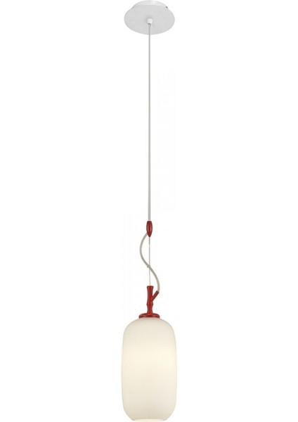 5249B-1A Tekli Camlı LED Sarkıt Avize