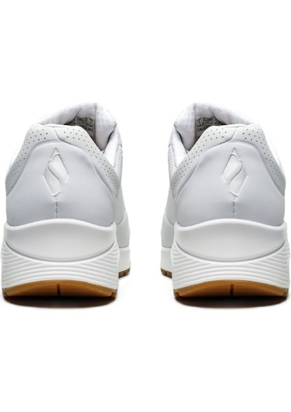 Uno-Stand On Air Memory Foam Womens Sneaker White Hafızalı Taban Kadın Günlük Spor Ayakkabı Beyaz