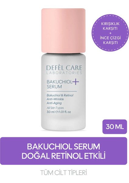 Bakuchiol Serum Doğal Retinol Etkili (30 Ml)