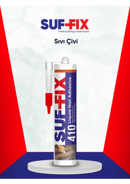 410 Sıvı Çivi Montaj Yapıştırıcı Kit Güçlü Yapıştırıcı