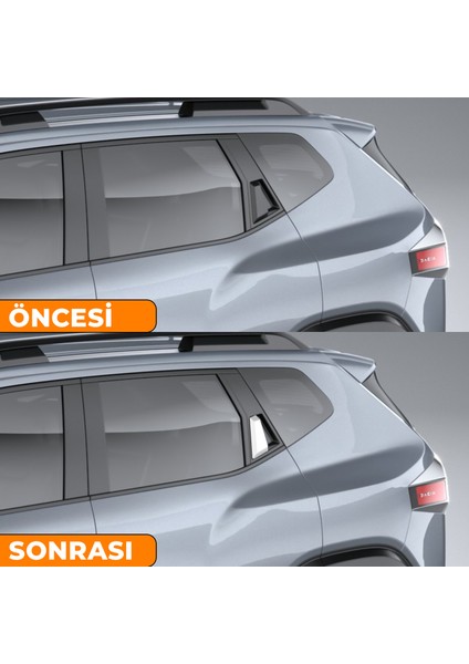 Renault Duster Krom Arka Kapı Kolu 2 Prç. 2024 Üzeri A+ Kalite