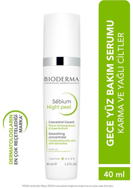 Bioderma Sebium Night Peel 40 ml