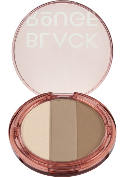 Sıcak - Nötr Alt Tonlu Mat 3'lü Toz Kontür Paleti & Highlighter Sabitleyici Pudra U01 Classic Mood indirimleri