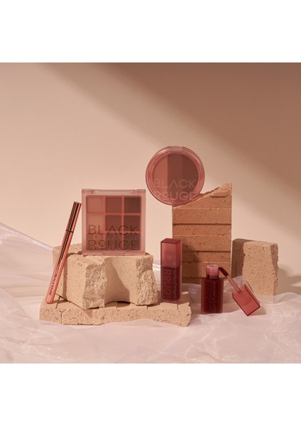 Sıcak - Nötr Alt Tonlu Mat 3'lü Toz Kontür Paleti & Highlighter Sabitleyici Pudra U01 Classic Mood