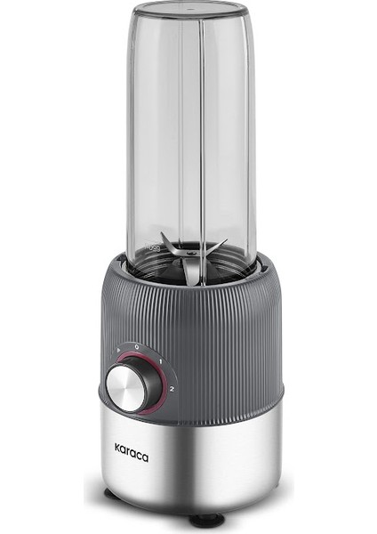 Blend ve Rush Inox Personal Kişisel Smoothie Blender Antrasit