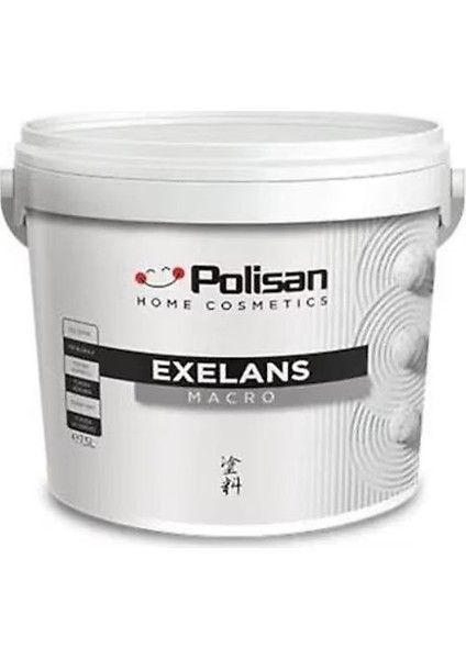 Exelans Macro Dış Cephe Boyası Siyah 2.5 Lt.