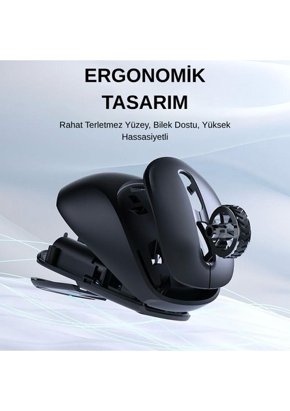 S1500 Pro Kablosuz Sessiz Mouse Siyah | Ramwhite Türkiye Garantili modelleri