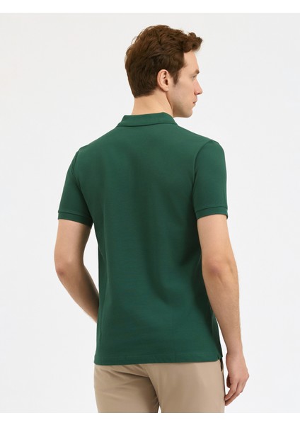 Erkek Polo Yaka Tişört-Yeşil modelleri
