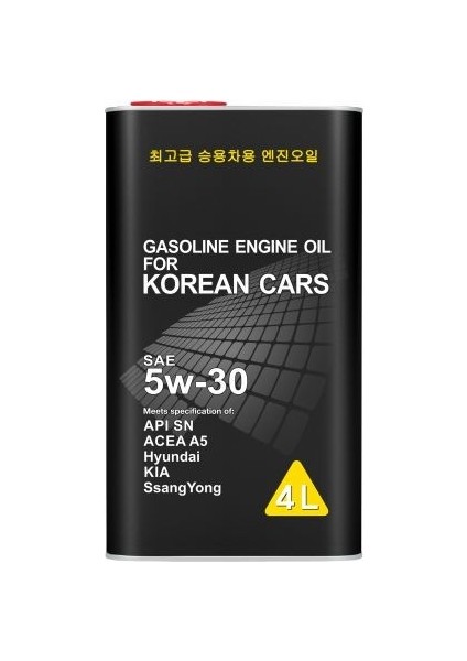 FF6714-4ME Fanfaro Korean Cars Kıa-Hyundaı 5W-30 (Metal) 4 L