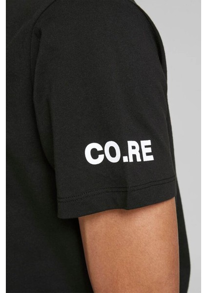 Erkek Siyah Baskılı Printed T-Shirt - 12195559 indirimleri