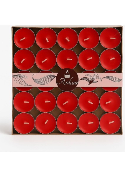 Tealight Mum 50'li Set 337 Gram Dekoratif ve Pratik