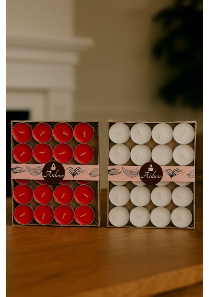 Tealight Mum 50'li Set 337 Gram Dekoratif ve Pratik