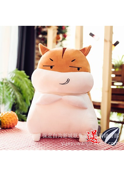 Hamster Bebek Peluş Oyuncak Yastık Bebek Bez Bebek Yumuşak ve Rahat Çocuklar Için Kız Arkadaş Doğum Günü Hediyesi (Yurt Dışından)