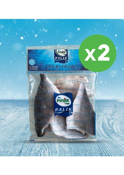 Çipura Fileto 500g x 2 Adet fiyatları