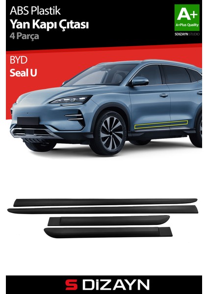 Byd Seal U Abs Plastik Yan Kapı Koruma Çıtası 2022 Üzeri A+ Kalite