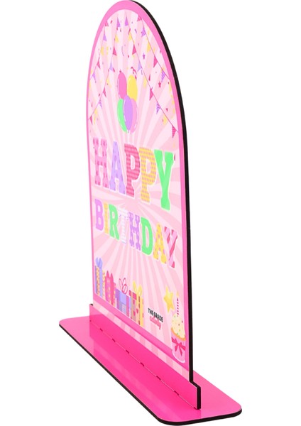 Pembe Masaüstü Happy Birthday Doğum Günü Süsleri Pembe Doğum Günü Süsleri Pembe Doğum Günü
