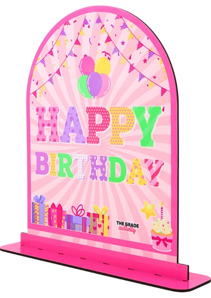 Pembe Masaüstü Happy Birthday Doğum Günü Süsleri Pembe Doğum Günü Süsleri Pembe Doğum Günü modelleri