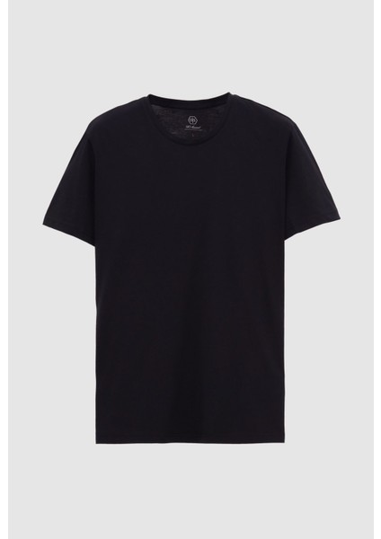 Ds Damat Comfort Fit Siyah %100 Pamuk T-Shirt 6HC14ORT02005 indirimleri