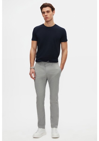Slim Fit Lacivert T-shirt 4HC141996753M