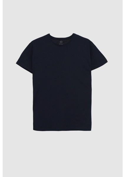 Slim Fit Lacivert T-shirt 4HC141996753M