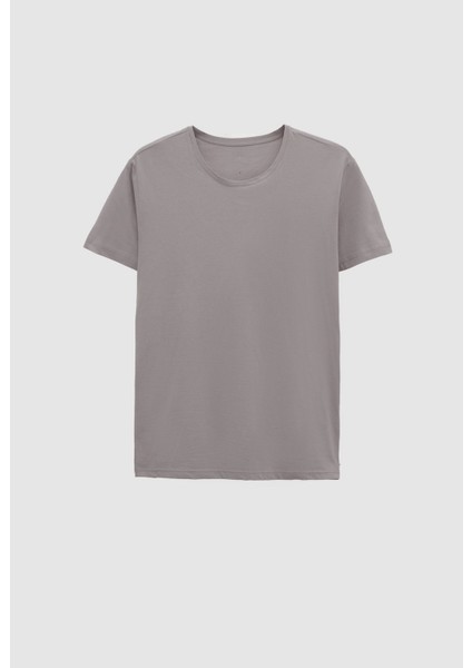 Slim Fit Gri T-shirt 4HC141996753M