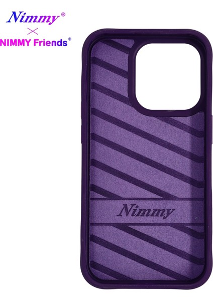 iPhone 15 Pro Uyumlu 3D Göz Mor Tavşan Detaylı Nakış İşlemeli Kabartmalı Big Eyes Kılıf indirimleri