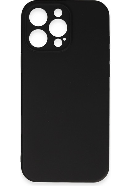 iPhone 16 Pro Max Kılıf Nano Içi Kadife Silikon - Siyah fiyatları