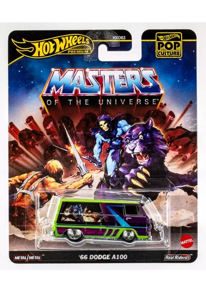 Pop Culture '66 Dodge A100 – Masters Of The Universe Metal Araba