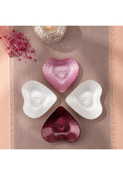 Amore 4 Parça Cam Kase 16 cm