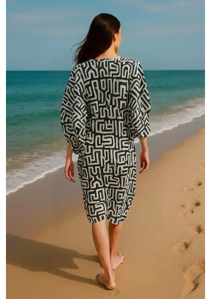Tasarım Handmade Kimono Tarzı Plaj Pareo Tunik fiyatları