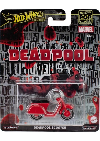 Pop Culture Deadpool Scooter – Marvel Lisanslı Koleksiyon Aracı
