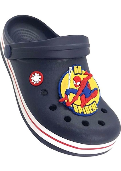 Örümcek Adam Erkek Çocuk Terlik Havuz Deniz Kumsal Sandaleti