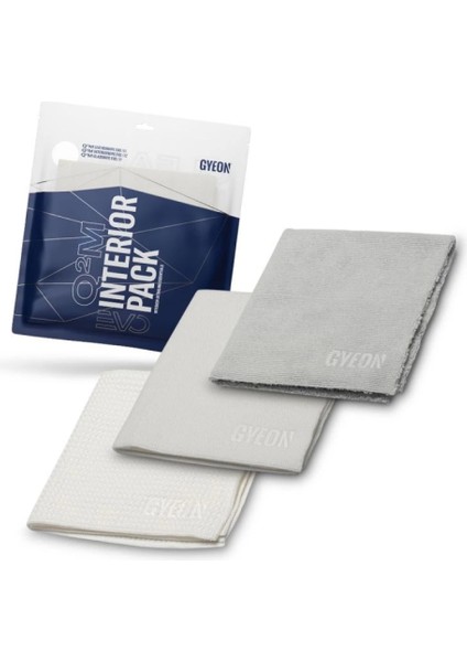 Q²m Interiorpack Evo Iç Aksam Mikrofiber Detaylı Temizlik Bezi Seti 4'lü Paket - 40X40 cm