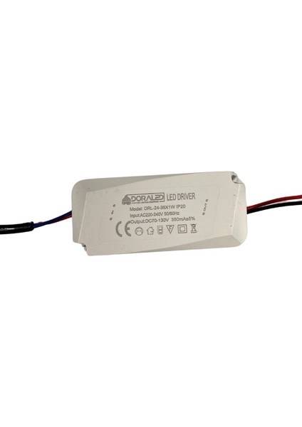 24-36X1W 350Ma 70-130V Power Led Driver IP20 Power Led Sürücü