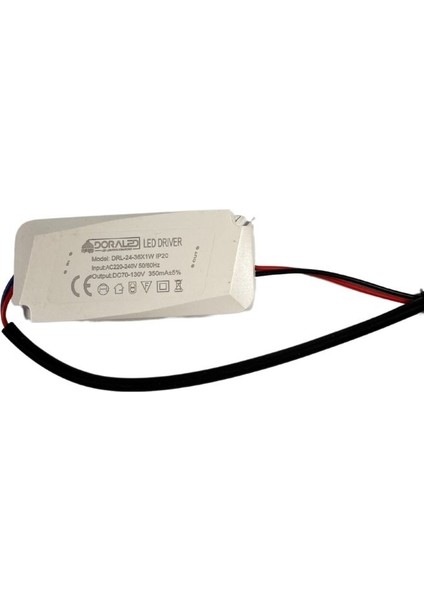 24-36X1W 350Ma 70-130V Power Led Driver IP20 Power Led Sürücü
