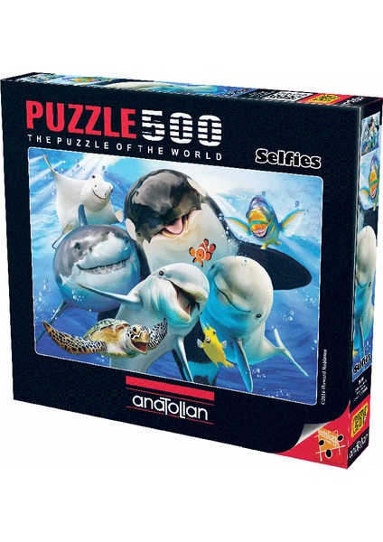 500 Parçalık Puzzle - Derinlerde Selfie 3585