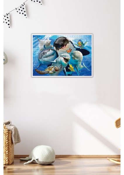 500 Parçalık Puzzle - Derinlerde Selfie 3585 modelleri