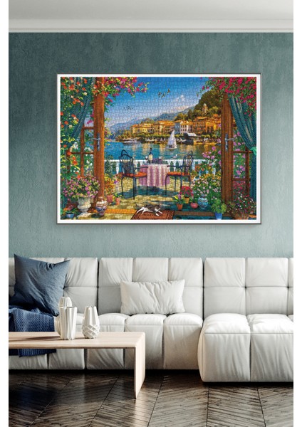 4000 Parçalık Puzzle - Como Gölü Keyfi 5203