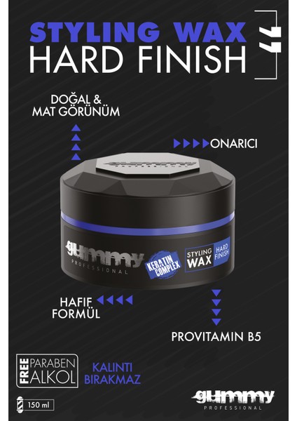 Wax Hard Finish 150 ML