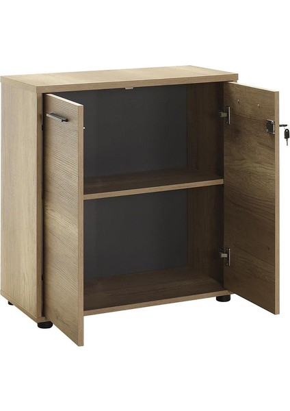 Adore Newyork 2 Katlı Kilitli 2 Kapaklı Kitaplık - Tori indirimleri